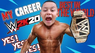 *WWE 2K20* MINI ME Starts My Career Mode