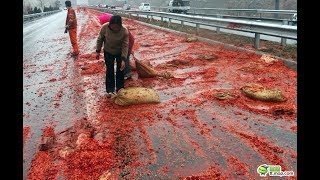 ЖЕСТЬ! Ужасающие Аварии Грузовиков