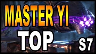 ? MAESTRO YI TOP S7 | (GUÍA) - Maestrias, Runas y Objetos (Build) | Vídeo Gameplay | Parche 7.5