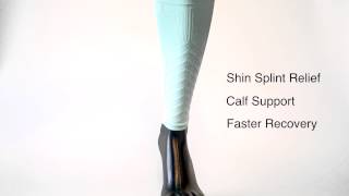 Zensah Compression Leg Sleeves - Tech Video