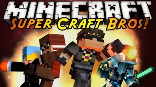 Minecraft Mini-Game : SUPER CRAFT BROS BRAWL!