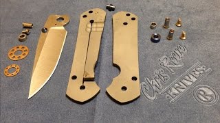 Конструкция (устройство) ножа Chris Reeve Sebenza 21