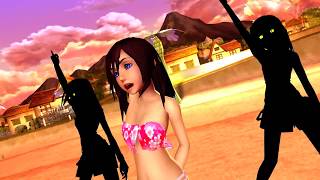 [MMD] KH Girls - Elect (Hands Tied)