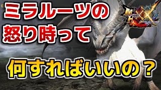 【MHXX】ミラルーツの怒り時って何すればいいの？【ダブルクロス】