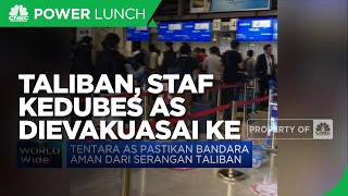 Taliban Ambil Alih Afghanistan, Staf Kedubes AS Dievakuasi ke Bandara