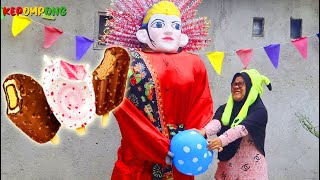 ONDEL ONDEL nyanyi BABY ES KRIM !! - KEPOMPONG BALON - ONDEL ONDEL