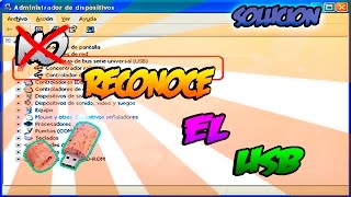 Mi PC no reconoce Discos Extraibles o USB IsoluciónI