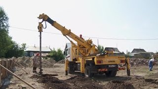 "Я в Бийске" - бурение ям (Бийское телевидение)