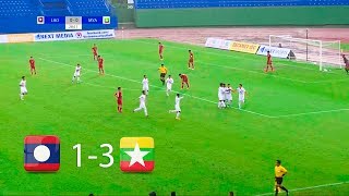 Hạ Gục Lào Với Tỷ Số 3-1️⚽Myanmar Xuất Sắc Giành 3 Điểm FULL HD| Vietnam Football