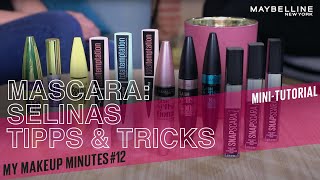 MY MAKEUP MINUTE #1 | MASCARA TIPPS UND TRICKS