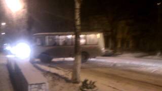 Первый гололед в Самаре 2011 (2)