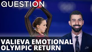 Kamila Valieva makes emotional Olympic return amid doping scandal