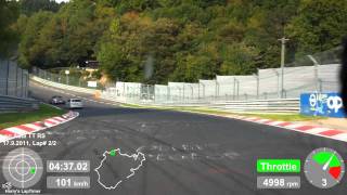 APR Stage 1 Nurburgring Testing Audi TTRS 2.5T