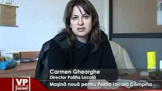 Masina noua pentru Politia Locala Campina