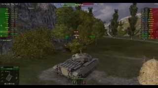 fv201 (a45) взрывает бк T110E4
