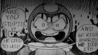 BENDY AND THE INK MACHINE COMIC комикс на русском