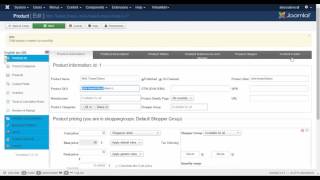 Adding color and size multi variant to virtuemart 3.0 VM
