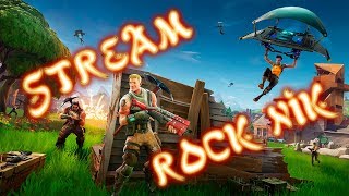 Стрим: Берём топы и смотрим "Сражение с бурей". Fortnite. Rock Nik