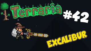 Let's Play Terraria Android Edition - Crafting the Excalibur! - Episode 42
