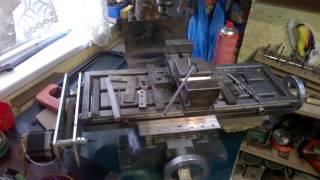 Primul test axa X CNC BF20
