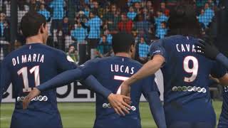 12 ème Journée    Marseille  -  Paris  Ligue 1 Saison 2016  2017