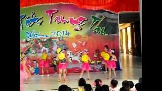 Múa: Vầng Trăng yêu thương -Hải yến ( Trường MN Họa Mi)
