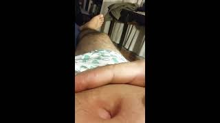 Fingering my bellybutton