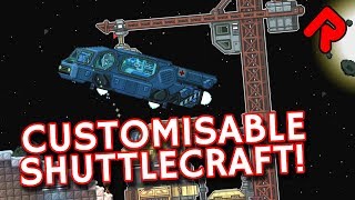 Starbound Customizable Shuttlecraft mod: Choose Your Own Loadout! | Best Starbound Mods