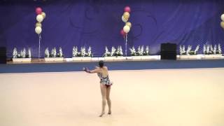Демковская Софья, булавы. ЧР 2015, Пенза 17.04