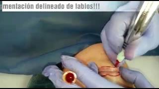 Micropigmentación delineado de labios!!!