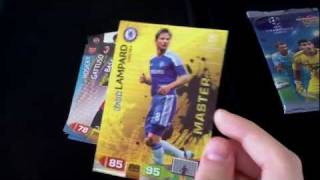 Adrenalyn XL UEFA Champion league 11 12 Opening Master cards Lampard & Iniesta Epic!