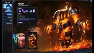 New Scorched Earth Xerath Skin