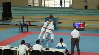 istanbul Open. Karate 1 Premier League 2014 WKF Igor Pushkin M Kadets -63