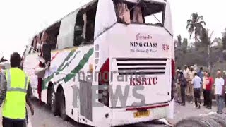 കോയമ്പത്തൂര്‍ വാഹനാപകടം; കണ്ടെയ്നര്‍ ലോറിയുടെ ഡ്രൈവര്‍ തമിഴ്നാട് പൊലീസ് കസ്റ്റ‍ഡിയില്‍  | KSRTC Acci