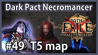 Zana T5 Map: Canyon - Dark Pact Necromancer #49 - SSF Path of Exile 3.0 Harbinger League