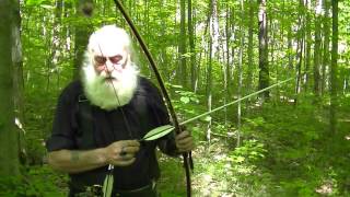 THE BENEFIT OF BENDING THE FRONT KNEE WHEN AIMING THE ENGLISH LONGBOW