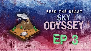 Ep3 45+ квестов за 10 минут на сборке от FTB Sky Odyssey. Проходим Minecraft.