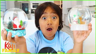 DIY Snow Globe and Top Kids activities for Christmas!