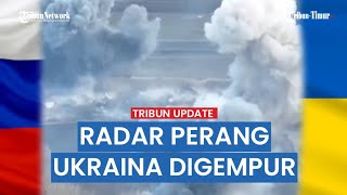 Suasana Pos Komando dan Radar Perang Ukraina Sebelum Terkena Diserbu Pasukan Rusia
