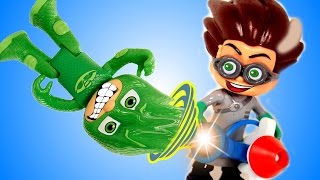 ГЕРОИ в МАСКАХ новая серия Видео Для Детей  ВИДЕО ИГРУШКИ СПАСТИ ГЕККО PJ MASKS СПТВ