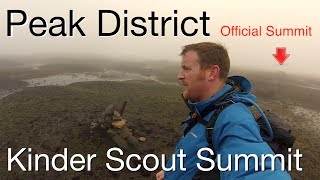 Peak District Walk - Kinder Scout - Jacob's Ladder & The Official Summit