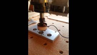 Простой датчик касания\нуля для CNC router: Поиск центра