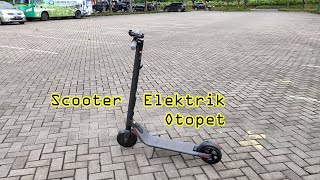 Nyobain Skuter Elektrik 6 Jutaan Asli Seru Banget :D