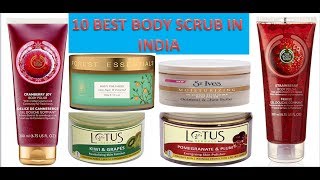 10 Best Body Scrubs in India with price 2018