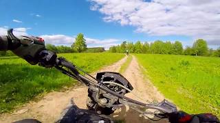 Мотопрогулки. Заокский. Ирбис TTR 250.