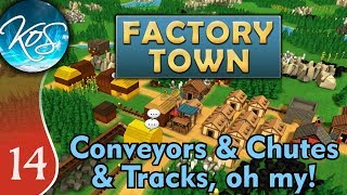 Factory Town Ep 14: NEW LEATHER SETUP - (Extremely Alpha!) - Let's Play, Gameplay