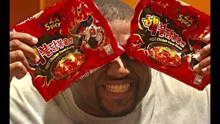 2x Spicy Noodles Music and  Mukbang  [Terick & Melhki challenge ]