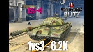 WOT Blitz - IS-4 Kolobanov Mastery - 6.2K