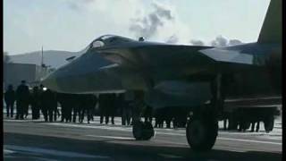Sukhoi T 50 PAK FA prototype first flight