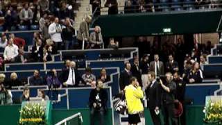 Dimitrov on-court interview after beating Berdych (Rotterdam 2009)